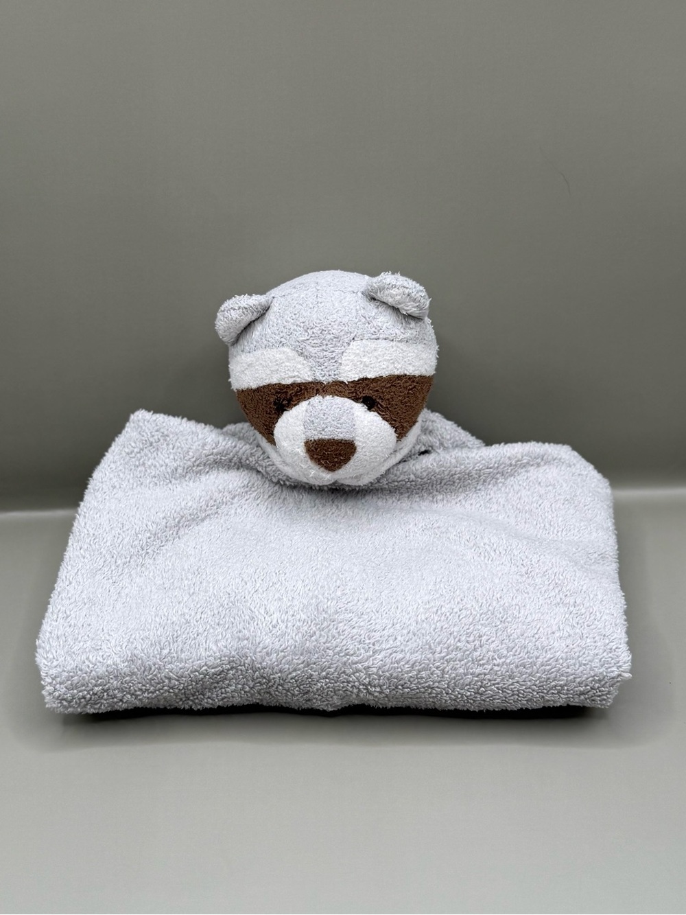 Angel Dear Raccoon Baby Lovey Security Blanket Soother Plush